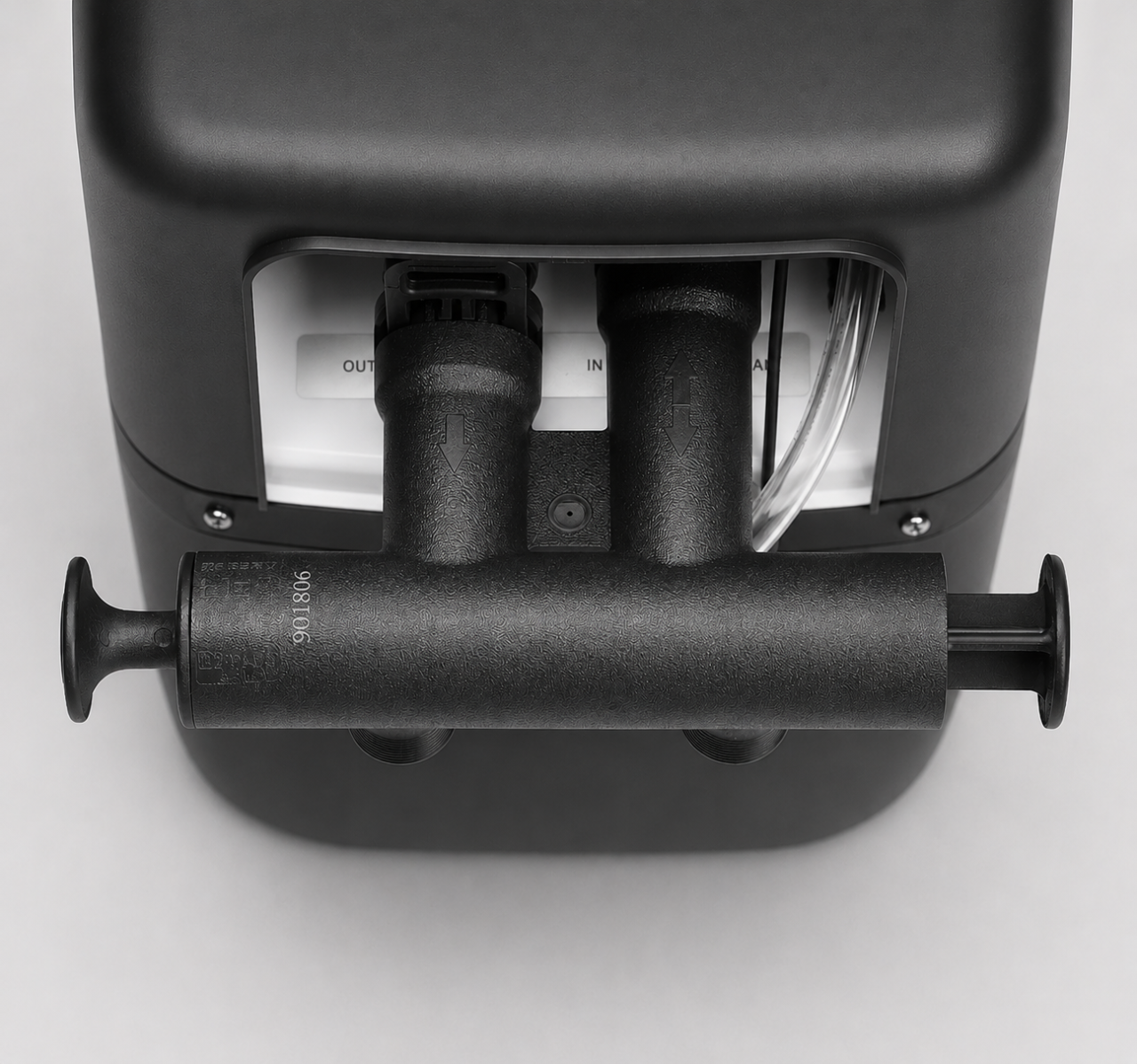 Duo 12 achterkant met bypass