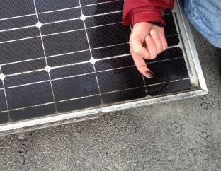 Vieze zonnepanelen